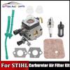 Комплект карбюратора для Stihl FS55R FS55RC KM55 HL45 KM55R FS38 FS75 FS45C Триммер для травы Мотокоса с воздушным фильтром Линия Прокладка Карбюратор