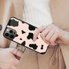 Магнитный чехол для телефона с принтом "Коровья шкура" для APPLE iPhone 17 Air 16 14 13 12 Pro Max 15 Plus Беспроводная зарядка с покрытием MagSafe