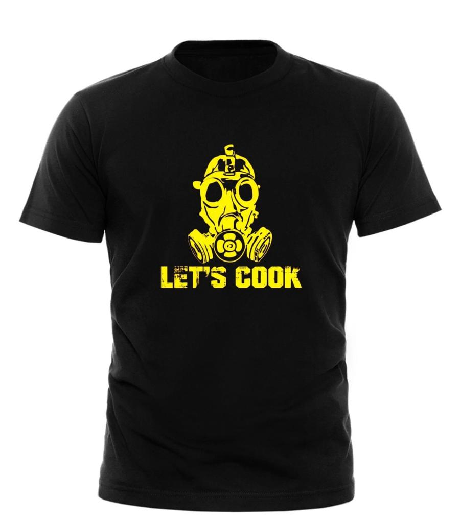 Lets Cook T-SHIRT Kitchen Cooking Grill Bbq Chef Food Fun Funny Birthday Gift
