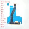 5pcs LCD Touch Screen Image Flex Cable For Samsung Galaxy S7 Edge S8+  S9 S10 5G S20 Ultra S20+ S10E Screen Repair