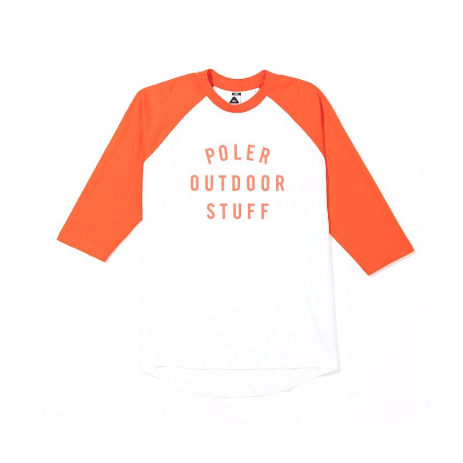 POLERSTUFF Force Raglan Sleeve Tee Orange