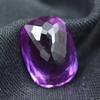 Natural Purple Tanzanite Loose Gemstone 7.35 ct Cushion Cut for Jewelry Making and Gem Collections