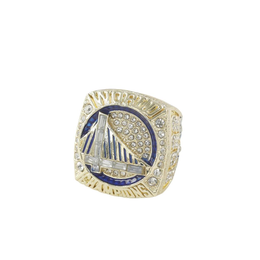 Чемпионское кольцо Golden State Warriors 2022 года - Карри MVP Финала №30