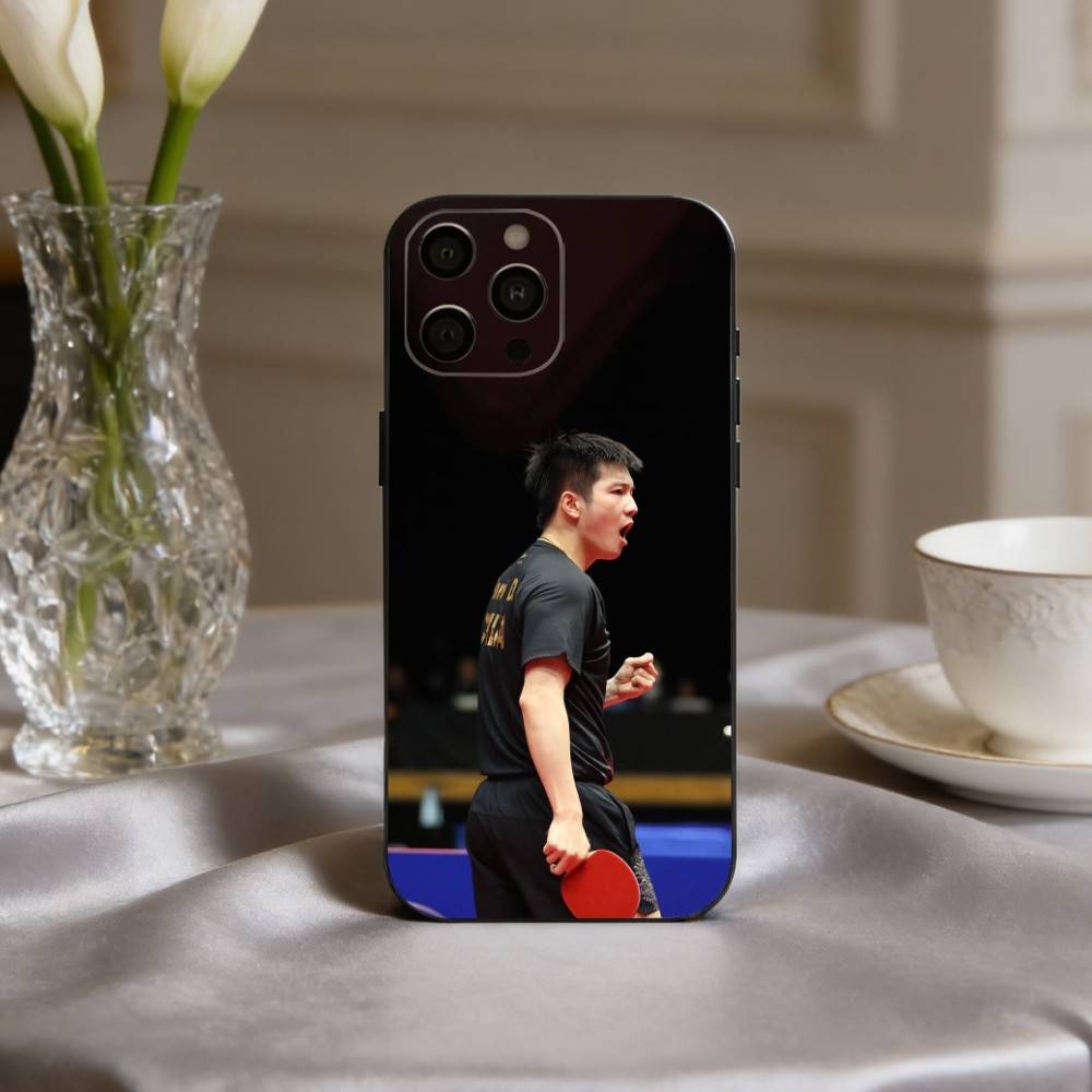 Специальный чехол для телефона Fan Zhendong Sport для iPhone 17, 16, 15, 14, 13, 12, 11 Plus, Pro Max, XS, Мягкий силиконовый черный чехол