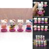 Набор мини-фигурок Hello Kitty из восьми штук, милые мультяшные миниатюры Kt, топперы для торта, подарок