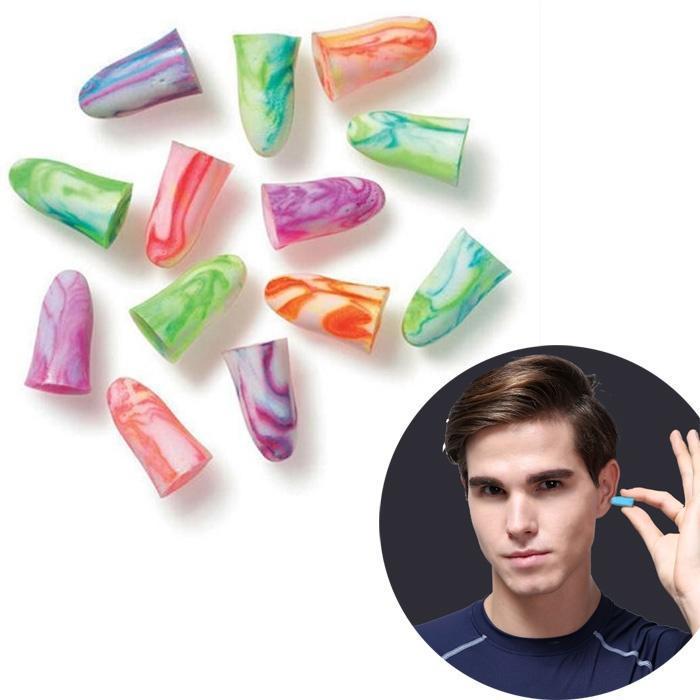 3 пары шт., цветные беруши из мягкой пены, беруши для путешествий, предотвращения шума во время сна, шумоподавление