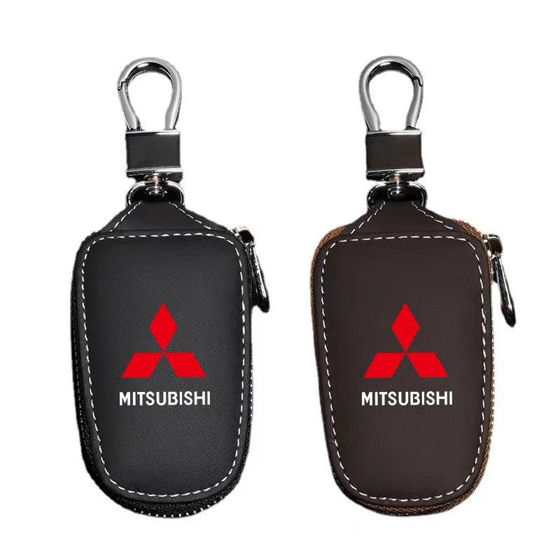 wszm6 Car Remote Key Case Key Fob Cover Protector for Mitsubishi Outlander L200 Pajero ASX Lancer Car Accessories