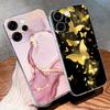 Для OPPO Reno 15F 15 Pro Чехлы Блестящий Цветок Котенка Защита от Падений Портативный Прозрачная Задняя Крышка Для reno15pro reno15f Funda