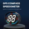 GPS-компас, спидометр, автомобильный дисплей, USB-соединение, Plug And Play, 2,7-дюймовый экран, измеритель скорости в милях в час, сигнализация о превышении скорости для всех транспортных средств