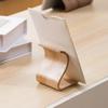 Portable wooden mobile phone holder Lazy bracket Simple desktop creative TV video support mobile phone holder