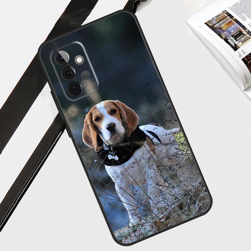 Cute Beagle Dog Case For Samsung Galaxy A06 A56 A36 A26 A16 A54 A34 A14 A12 A22 A32 A52 A13 A53 A15 A35 A55