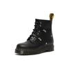 Dr. Martens 1460 Кожа Простые Модные Ботинки до середины икры Унисекс Ботинки Черные 26959001