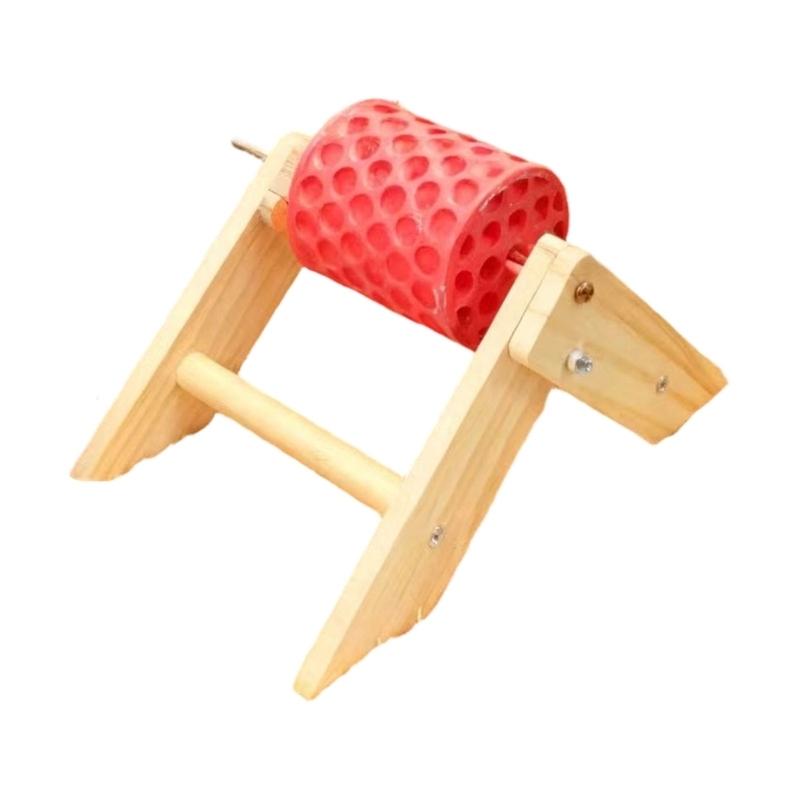 Chicken Beak Grinding Toy With Chewable Calcium Stone For Parrots Entertainment