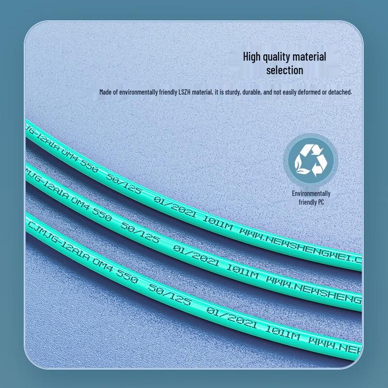 Innovate Shengwei MPO-MPO Female 12-Core OM4 40G Fiber Optic Patch Cable