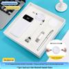 Сувенир Года Лошади: Сертифицированный 3C набор Power Bank с быстрой зарядкой и встроенным кабелем в качестве подарка на ежегодное собрание для клиентов