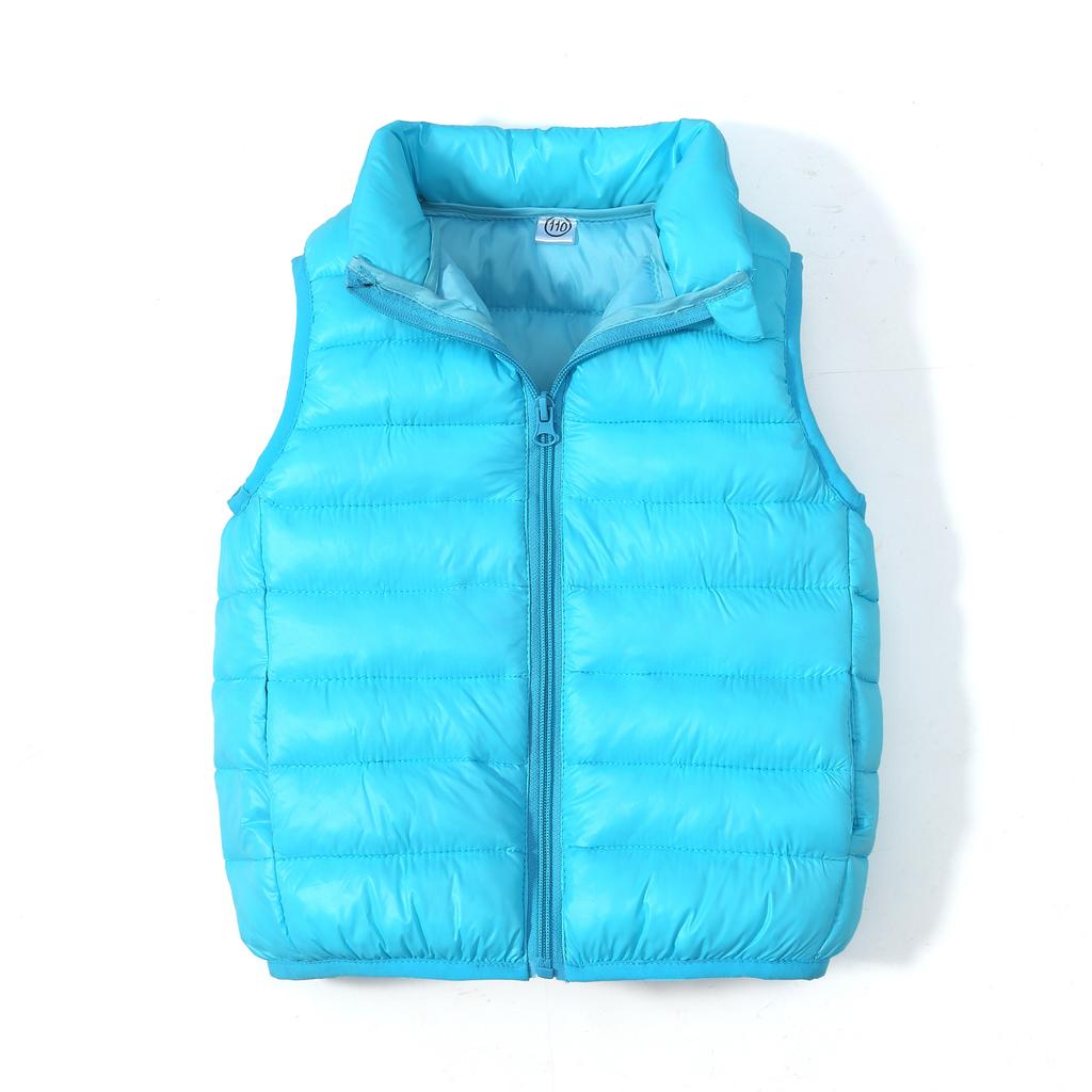 Childrens Winter Clothing Vest Spring and Autumn Outwear Boys and Girls Warm Vest
