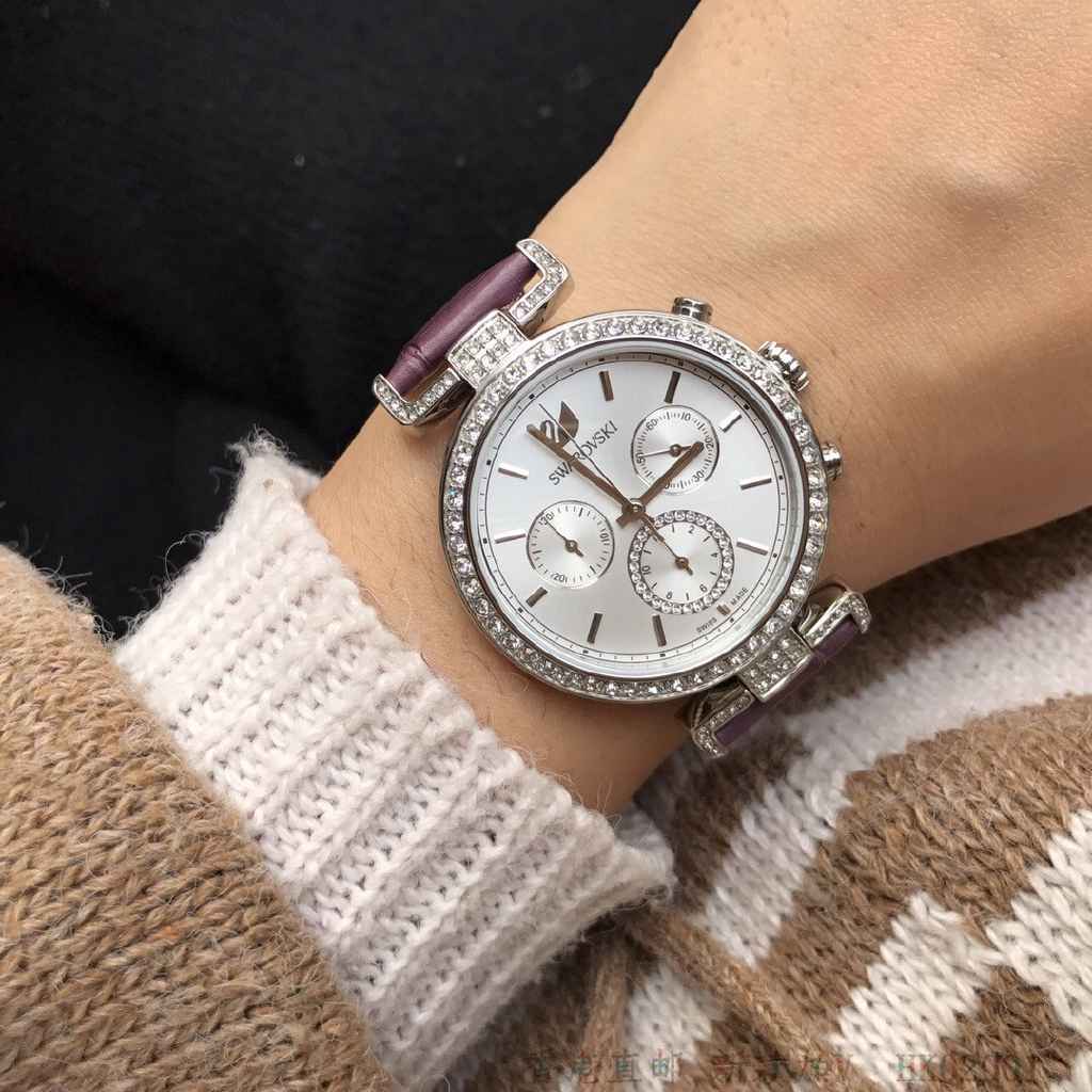 Swarovski Women's Era Journey Chronograph Quartz Watch 38mm 5296835