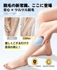[SILVLF] Painless Hair Removal Device, Exfoliating Nano Glass, Palm-Sized, Lightweight (Blue)