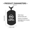 Personalized Engrave Necklace Stainless Steel Custom Pendant Gift For Opel ADAM ASTRA J K CORSA E INSIGNIA MOKKA VIVA Meriva