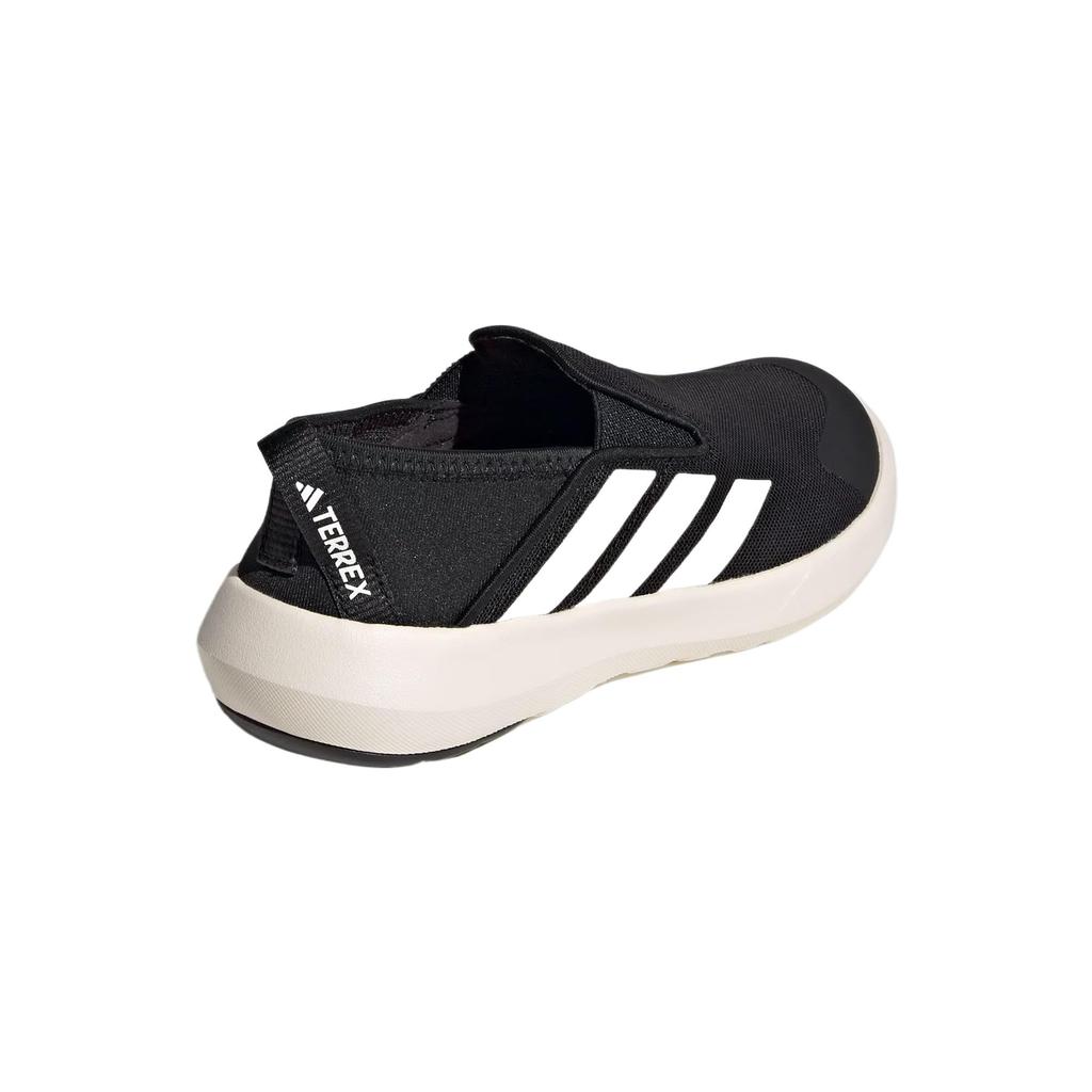 adidas Terrex Тканевые лодочки слипоны Удобные Прочные Низкие кроссовки для бега Детские кроссовки для бега Черный Розово-белый Половина-Оранжевый JQ6006