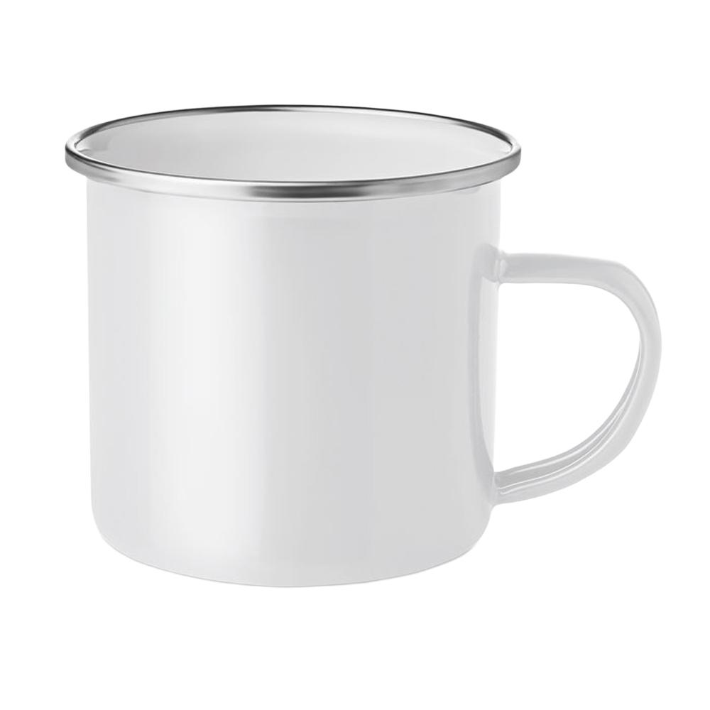 MidOcean Plateado Enamelled Metal 350ml Mug