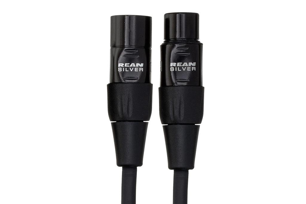 Hosa XLR Mic Cable 1.5m Male-Female HMIC-005 Black
