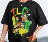 Унисекс Футболка TLC, Винтажная Футболка Tlc, Футболка Группы Tlc 90-х, Музыкальная Футболка 90-х Унисекс