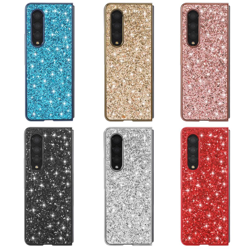 Новая модель подходит для чехла для мобильного телефона Samsung zfold7, гальванический блестящий стикер, защитный чехол zfold6 с защитой от падения для складного экрана, z3.