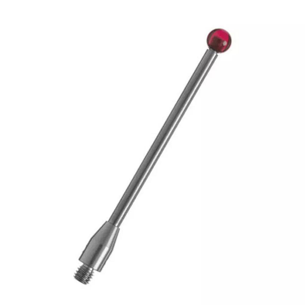 For M3 Threaded Shank Ball Head Micrometer Rubys Probe Carbide Rod Contact 3D Coordinate Measuring Machine Probe