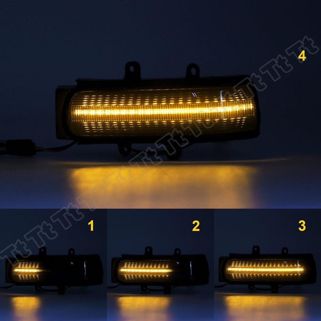 Дымчатые линзы последовательный поворотник на зеркале заднего вида Vellfire 20 серии Estima 50 серии