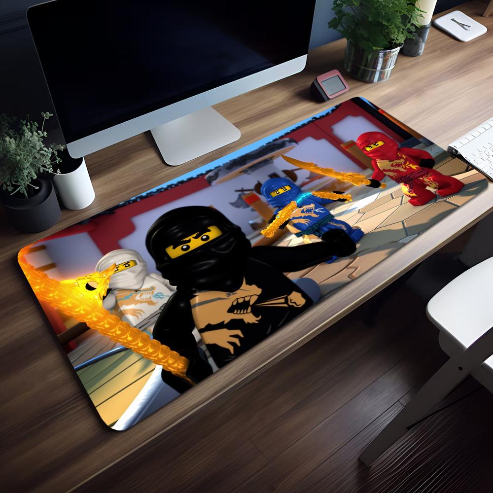 Game N-Ninjago Masters of S-Spinjitzu Mouse Pad Non-slip Thickened Large Writing Lockedge Office Student Gaming Cushion MousePad