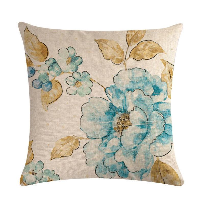 45x45 см птицы и цветы диван декоративная наволочка наволочка белье 45*45 декоративная подушка домашний декор наволочка