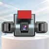 4 Channel Car Dash Camera Front and Rear Inside 1080P Driving Video Recorder with Night Vision G-Sensor Car Camera for Car