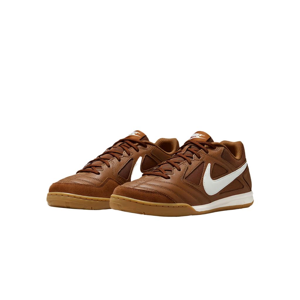 Nike Кеды мужские Gato Light British Tan Gum Коричневые Резина-Светло-Коричневый Слоновая кость HQ6019-200