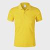Unisex Light Business Polo Shirt, 220g Pique Cotton, Solid Color, Lapel Design with Embroidered Logo, 32 Count.
