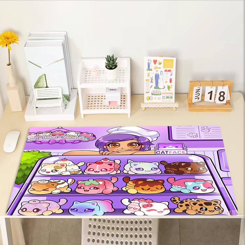 Aphmau Theme Mouse Pad, Non Slip Rubber Base, Multifunctional Office & Home Decor, Perfect for Workspace Personalization.