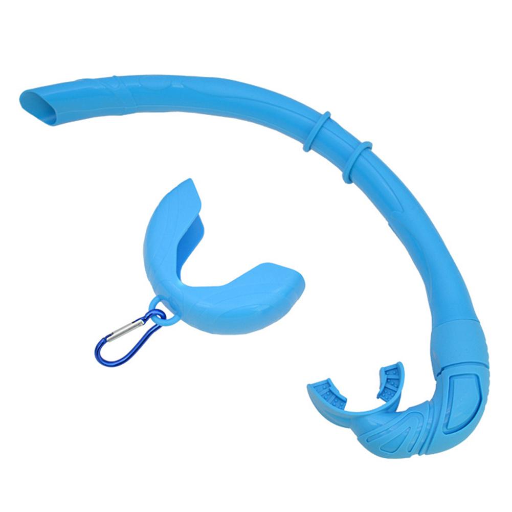 Silicone Snorkel Tube Roll Up Snorkel with Storage Case Diving Snorkel Foldable Snorkel for Snorkeling Freediving