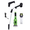 Cordless Hedge Trimmer 4 In 1 Alloy Steel Handheld Electric Shrub Grass Shear Cutter with Battery