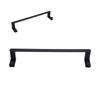 Single Towel Rack Aluminum Alloy 50cm / 20in Wall Mounted Towel Bar for Bathroom Kitchen