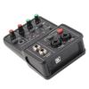 2 Channels O Mixer USB 48V Phantom Power Compact Sound Mixing Console for Music Recording Home