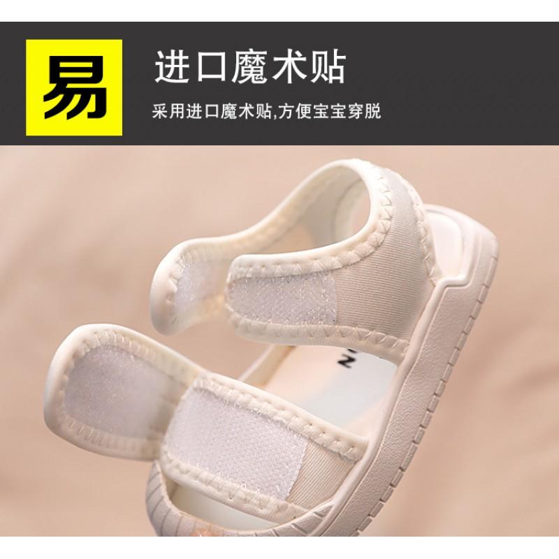 Soft Sole Toddler Sandals With Closure Breathable Mesh Shoes Boys Girls Age 1-3