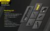 NITECORE MH12 v2 1200 Lumen USB-C Rechargeable Tactical Flashlight Set