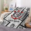 Custom Name Corinthians Flannel Blanket, High quality Comfortable for All Seasons, Home Decor, Warmth and Comfort