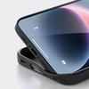 Тонкий жесткий чехол с текстурой из углеродного волокна для iPhone 16 Pro Max 15 Pro 14 13 12 для противоударного гибридного ПК с металлическим кронштейном и магнитным чехлом для телефона MagSafe