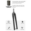 New RACE Carbon Fiber Gravel Front Fork,Half Internal Cable,Straight/Tapered Tube,Max Tire 700C x 45C,Thru Axle 12x100mm Or QR