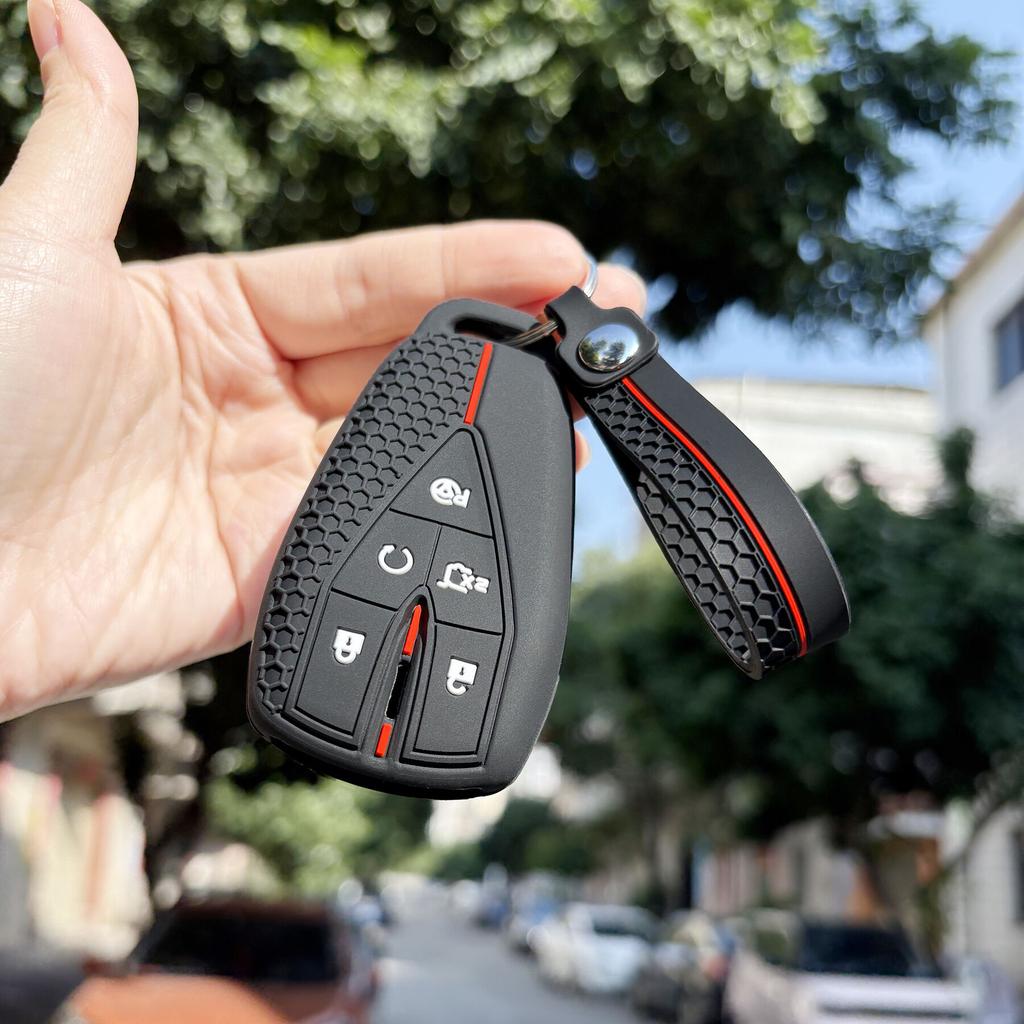 Автоаксессуары Защитный Чехол Для Changan Cs35 Plus Cs55 Plus Cs75 Eado Uni-T Uni K Oushang X5 X7 Ev Силиконовый Держатель Чехлов для Автомобильных Ключей