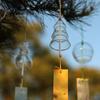 Japanese Style Glass Wind Chimes Outdoor Decorative Wind Bell Window Hanging Pendants Yard Garden Decoration Wind Chime