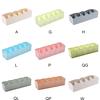 5-grids Multi-purpose Underwear Storage Box Plastic Socks Storage Box Stackable Drawer Finishing Box For Wardrobe