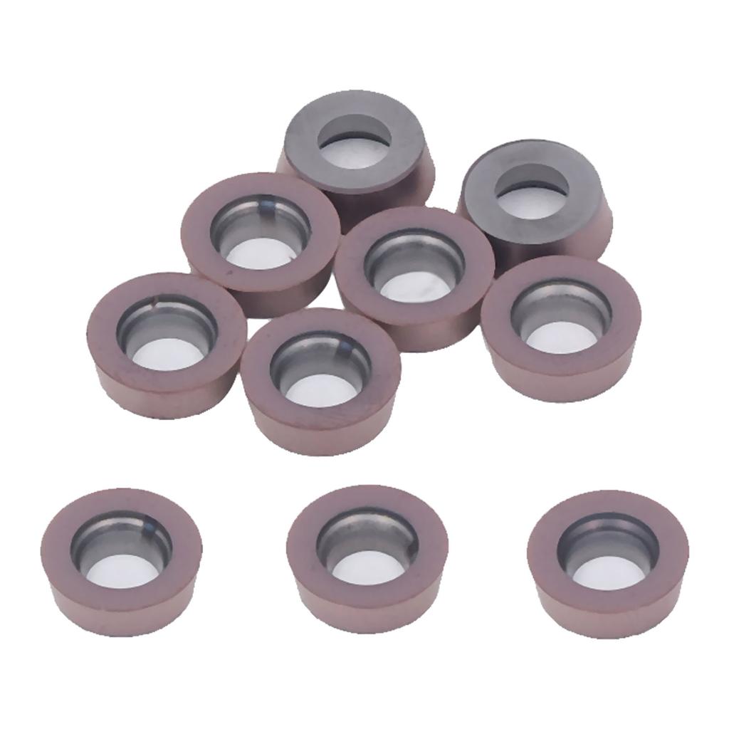 10Pcs Turning Insert Carbide Blade Cutter CNC Lathe Milling Tool Set Kit for Machine