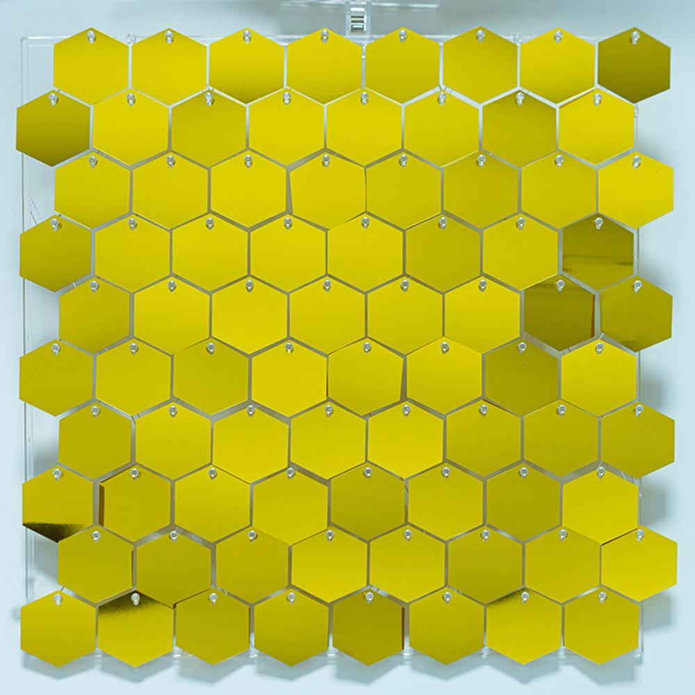 Модный фон с блестками и пайетками, шестиугольный, серебристый, золотой, фотофон, панель из ПЭТ с пайетками, декор стен, для душа